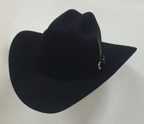 Stetson 6X Palacio Black fur felt cowboy hat