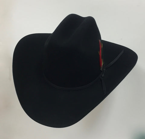Stetson 6X Rancher Black fur felt cowboy hat
