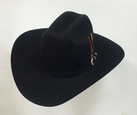 Stetson 30X "El Patron"  Black fur felt cowboy hat