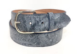Genuine  smooth ostrich belt