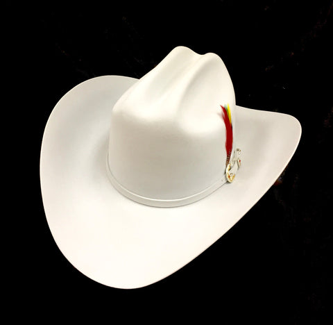 David's 30X White fur felt cowboy hat