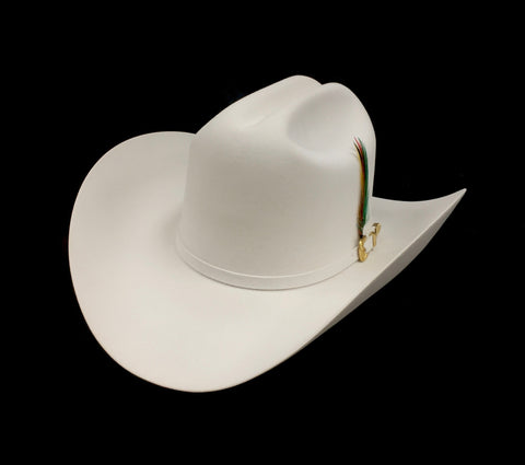 David's 6X White fur felt cowboy hat